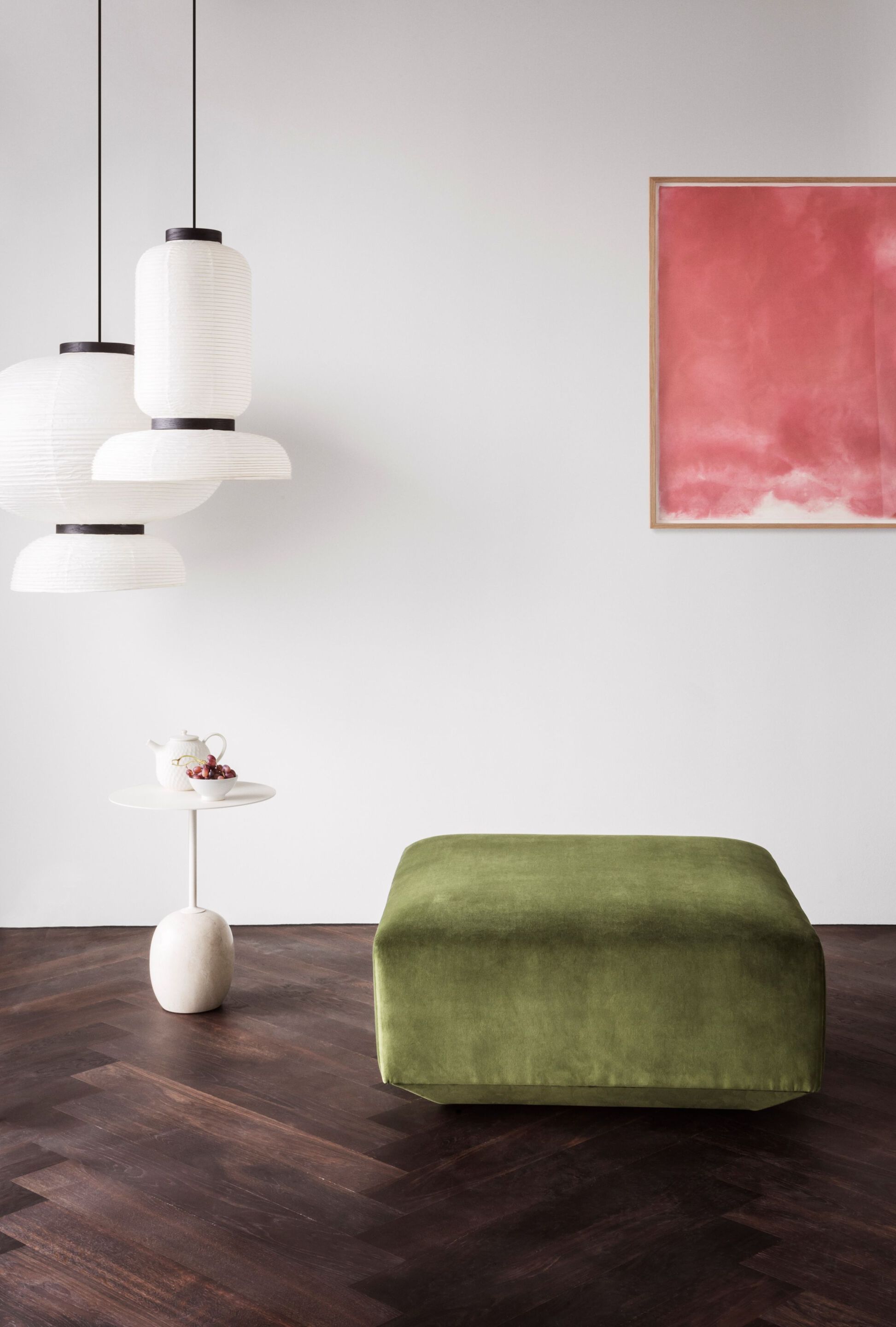 Рисовая бумага подвесной светильник In Stock &amp ARCH-00141925 - Вид №7