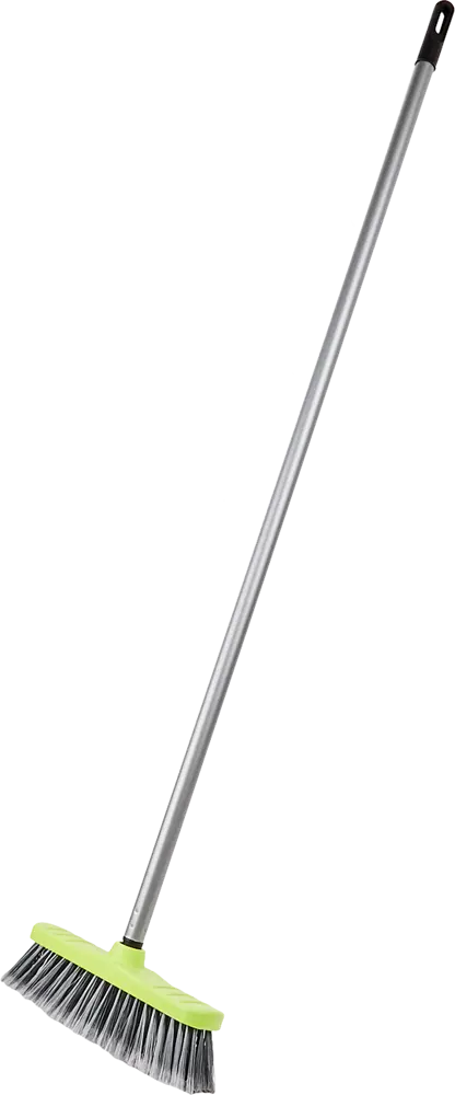 Щетка для пола Inloran с удлиненной ручкой 110 см, салатовая 82887456