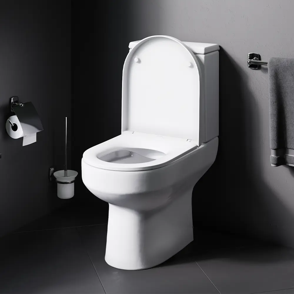 Унитаз-компакт AM.PM Crave Flash Clean с микролифтом и каскадным смывом 89338138 STLM-1328015 - Вид №5