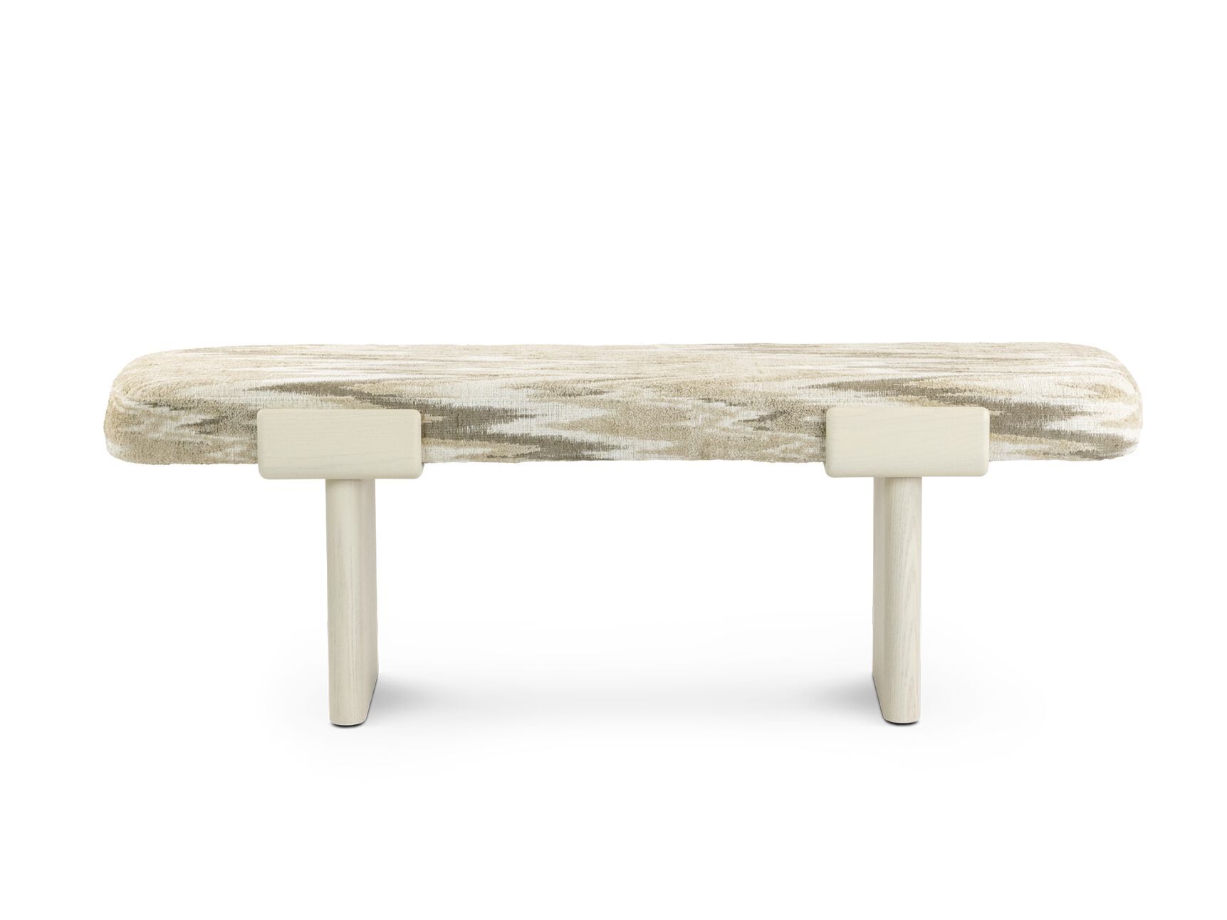 Мягкая скамейка из ткани JOSÉ LEITE DE CASTRO KAORY ARCH-00152346 - Вид №1