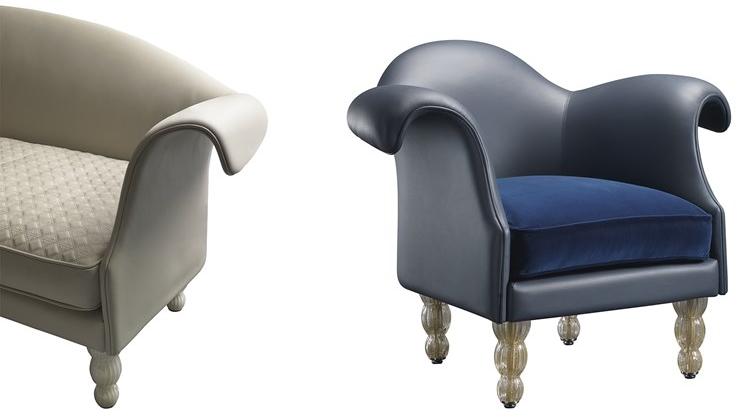 Reflex Мягкое кожаное кресло с подлокотниками Casanova sun-id-1448932 - Вид №1