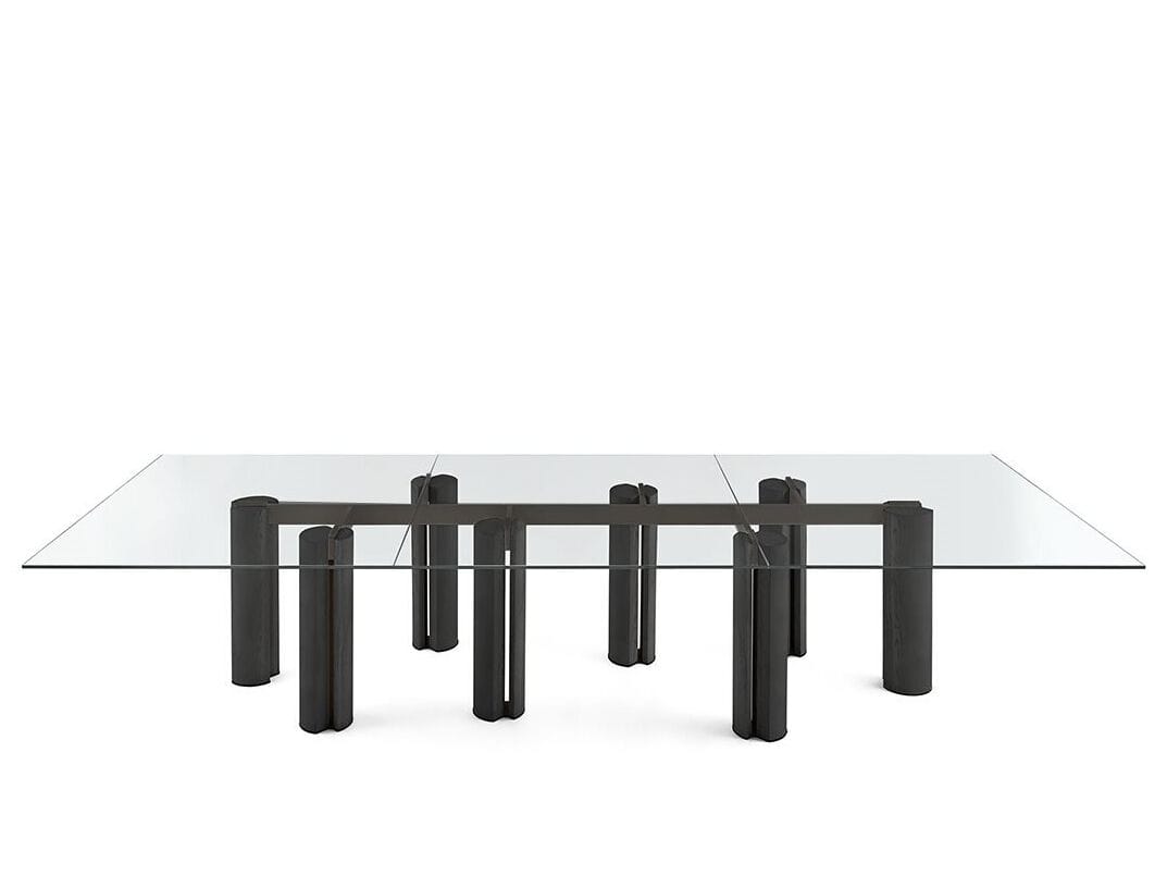 Прямоугольный Хрустальный стол Gallotti&Radice SIMPÒDIO SYSTEM W ARCH-00030179