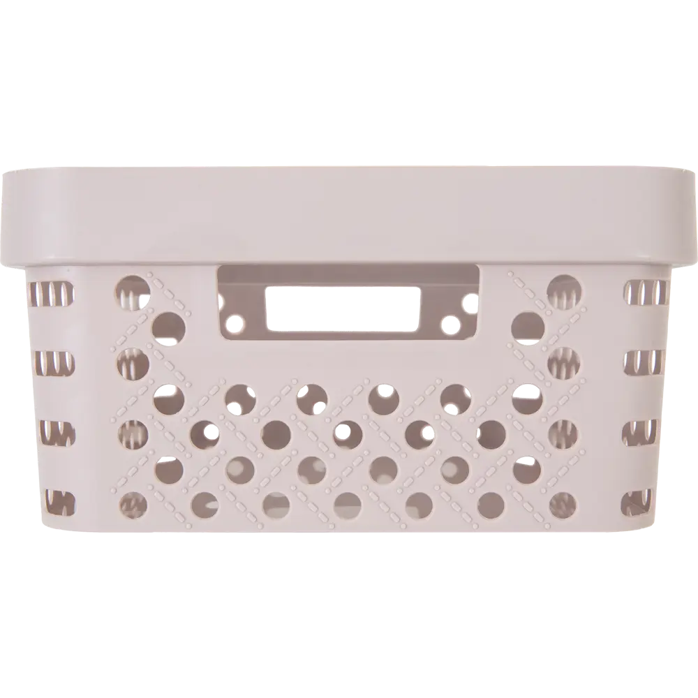 Корзина Eternity 36x27x14 см 11 л полипропилен цвет какао Santreyd STLM-2138620 - Вид №3