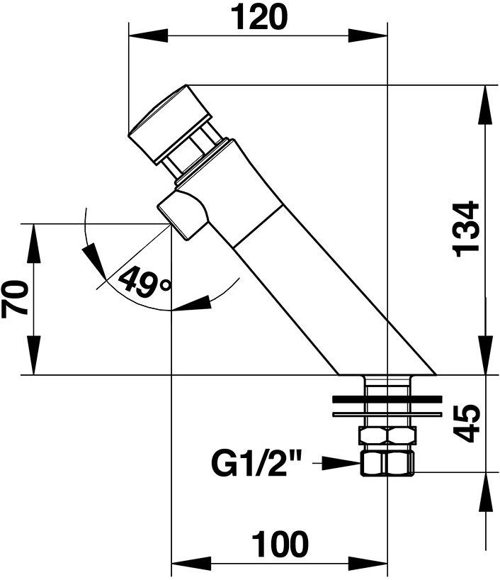 Порционный кран Presto Neo S 65200 65200.0 - Вид №1