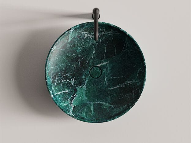 Круглый умывальник из натурального камня Agape SESSANTA ARCH-00147634 - Вид №8