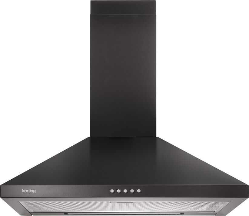 KHC 6431 N Вытяжки / каминная, 60 см, 400 м3/ч, механическое управление, 4 режима, черная Korting Santreyd 