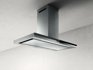 Elica Островная вытяжка из стали и стекла Téchne