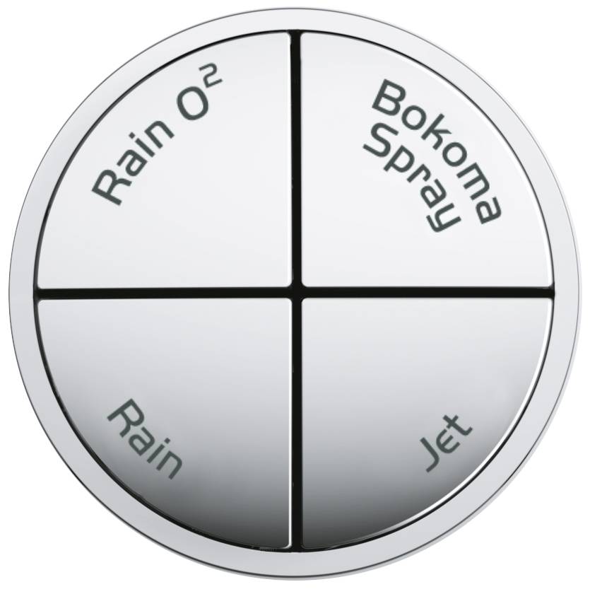 27764000 Верхний душ Grohe Power&Soul Cosmopolitan хром - Вид №1