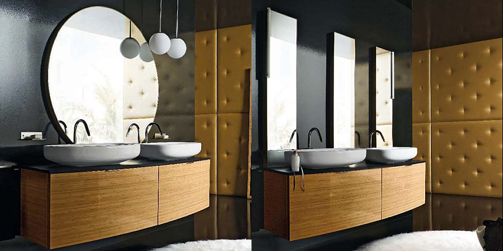 Комплект мебели для ванной комнаты Maori 54/55 Cerasa Maori MAORI5455 - Вид №1