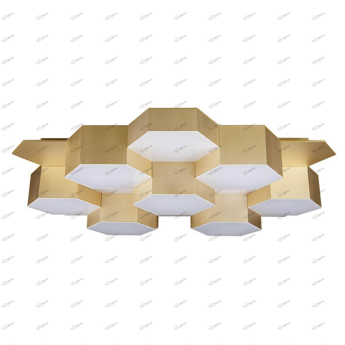 Потолочный светильник золотистый Lightstar Favo 750163 LIGHTSTAR ДИЗАЙНЕРСКИЕ, FAVO 00-3890327 Золото 