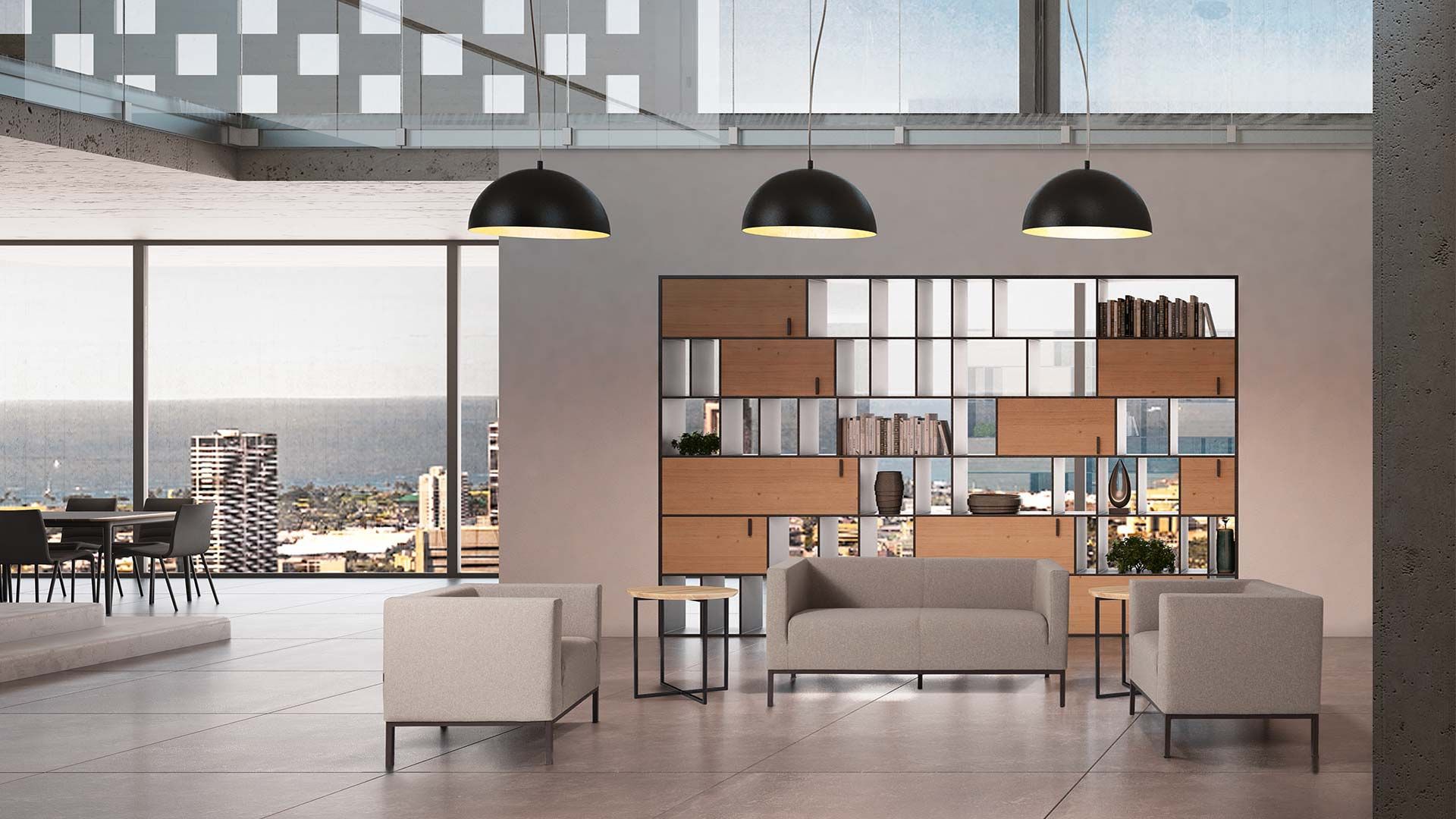 2-местный тканевый диван Moschella Kube ARCH-00141773 - Вид №3