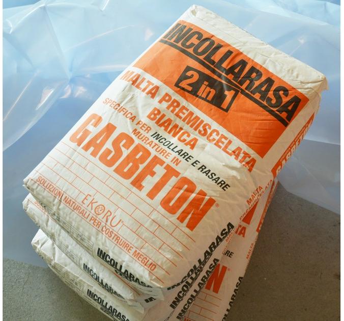 Bacchi Разглаживающий клей для газобетонных блоков Sistema costruttivo gasbeton sun-id-1368831 - Вид №1