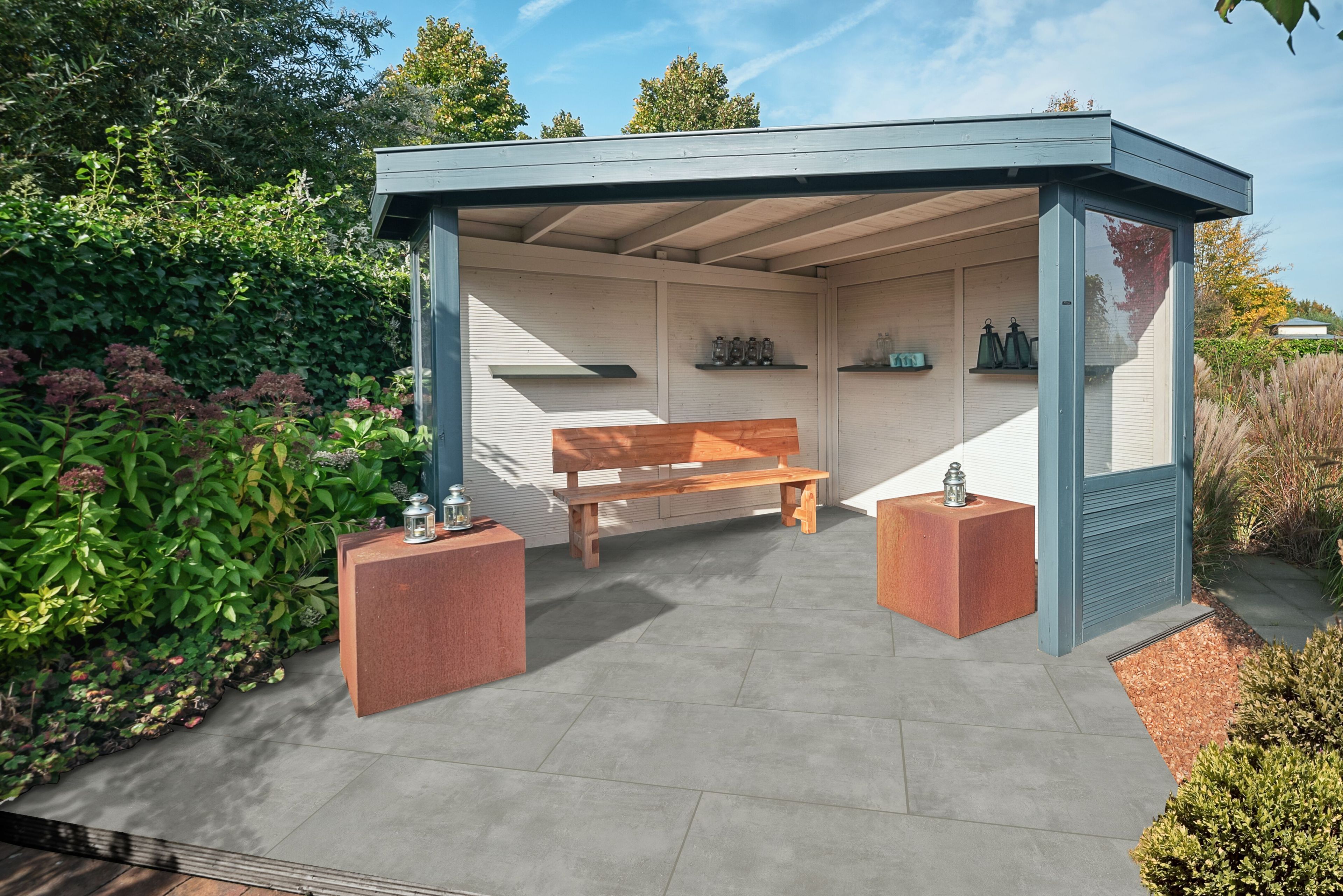 Бетонный эффект спеченного каменного пола PIETRA SINTERIZZATA другой камень ARCH-00096289 - Вид №14