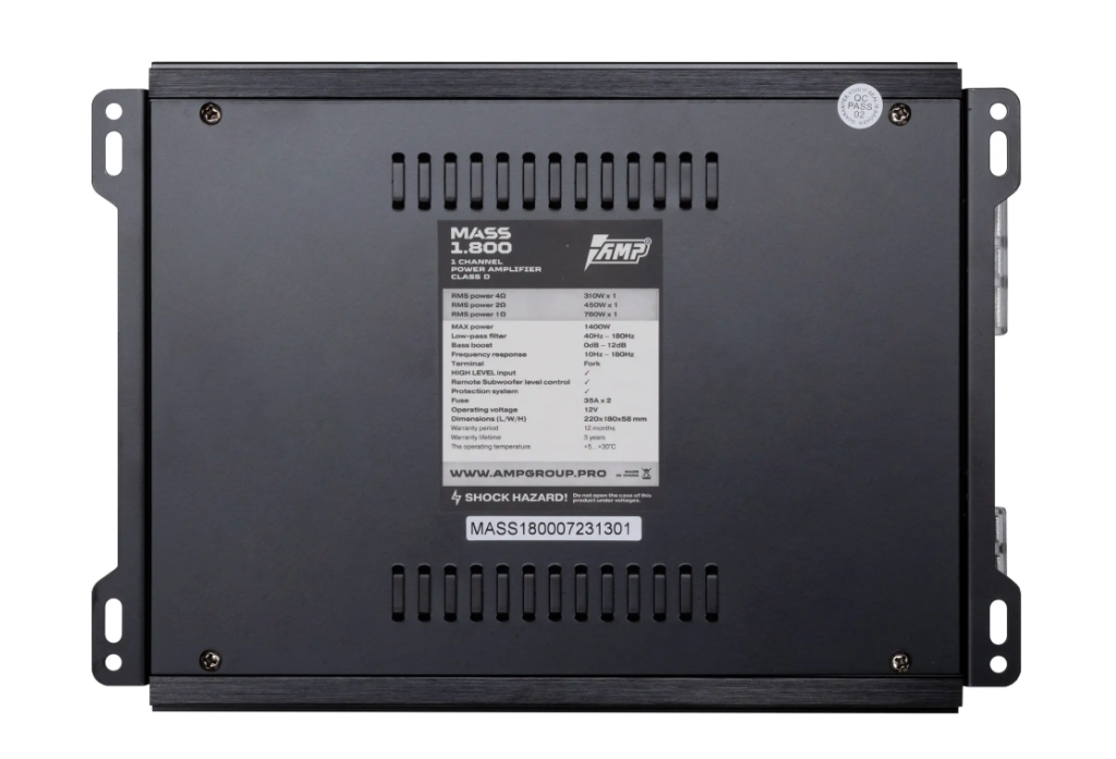 5481720 Усилитель AMP MASS 1.800 STDN-0132192 - Вид №7
