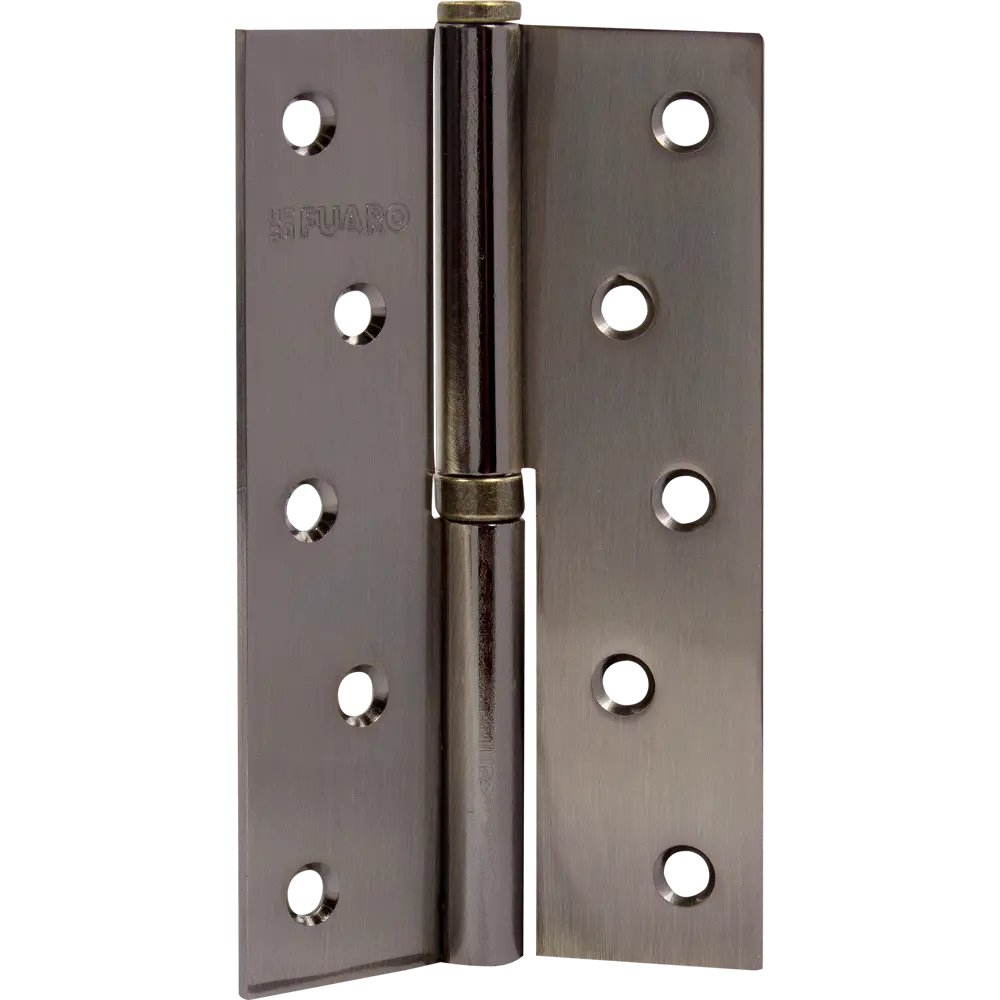 82105920 Петля съёмная правая S125413R-AB/BL, 125x75 мм, сталь, цвет бронза STLM-0019036 FUARO  - Вид №1