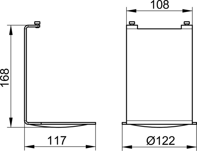 14956000037 Чаша для слива KEUCO Plan - Вид №2