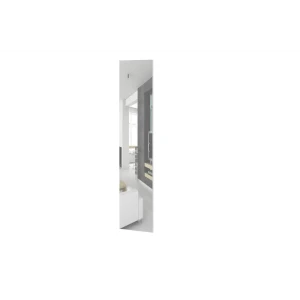 90861313 Распашная дверь с зеркалом Феликс 193x45 см ЛДСП цвет ясень STLM-1418162