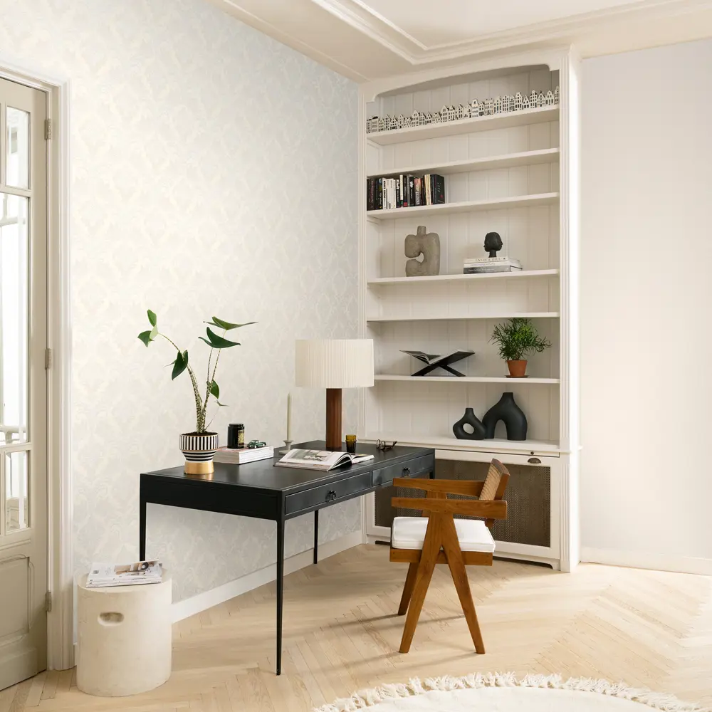 Обои флизелиновые Wall Up Dalia белые 1.06 м 652024 STLM-2165138 - Вид №4