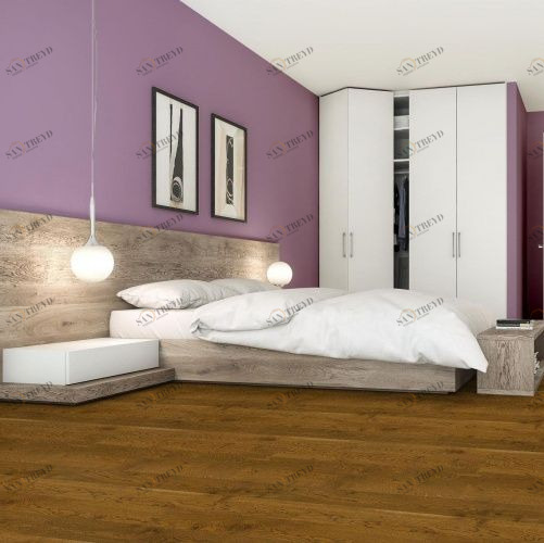 Паркетная доска Barlinek Дуб Браун Шугар Пикколо 10002000000034