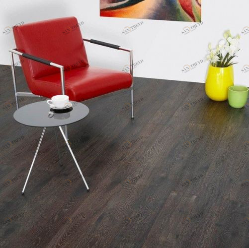 Паркетная доска Teka Antique Soft Loc Эбони 12933 Дуб Кантри с брашью (Текстурированная) 2200х155 мм 2500200013