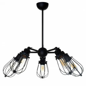 Подвесная люстра Spot Light Lorenzo 9980504 черная SPOT LIGHT ДИЗАЙНЕРСКИЕ, LORENZO 108262 Черный