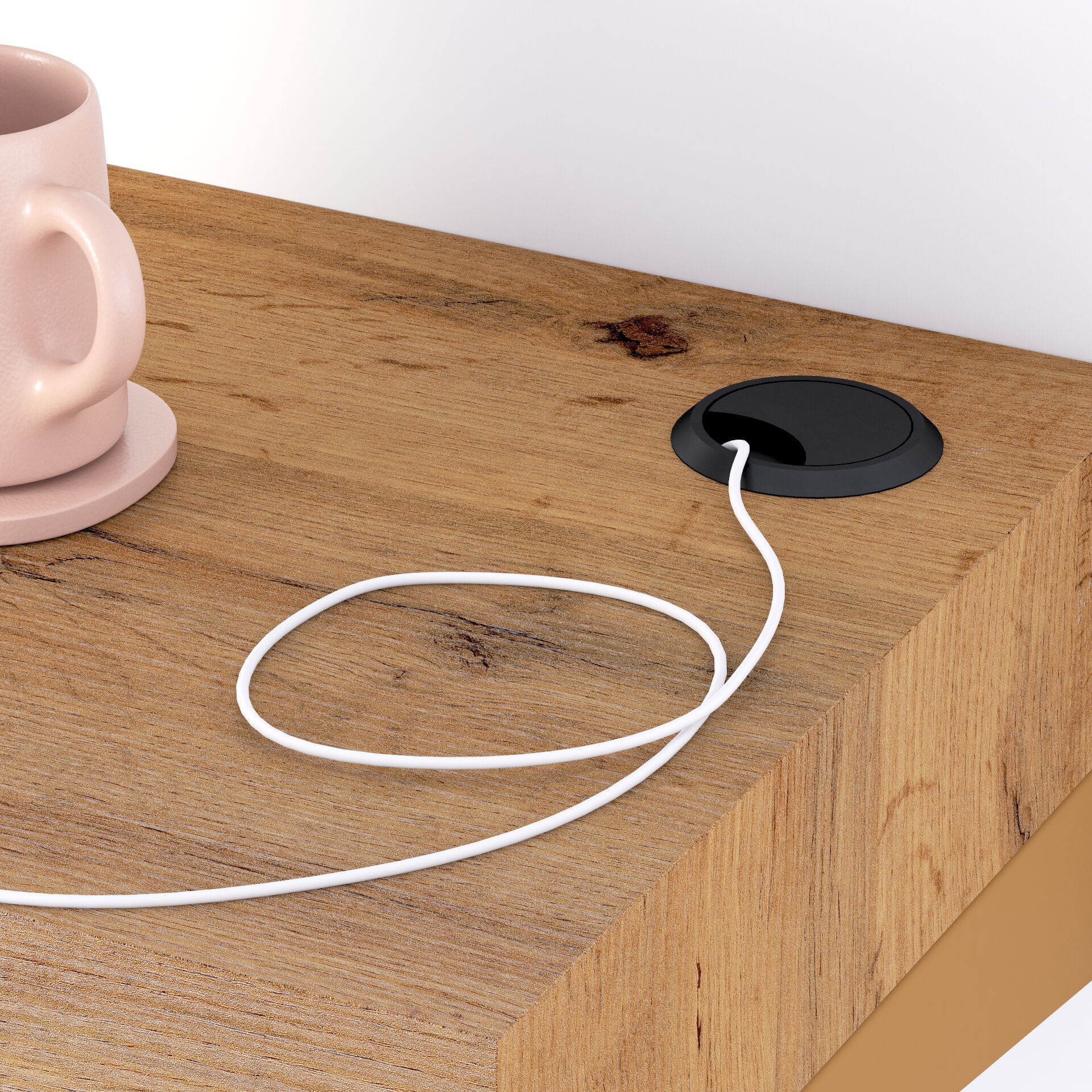 Меламинированный подвесной стол с беспроводным зарядным устройством Mobili Fiver Evolution ARCH-00066419 - Вид №6