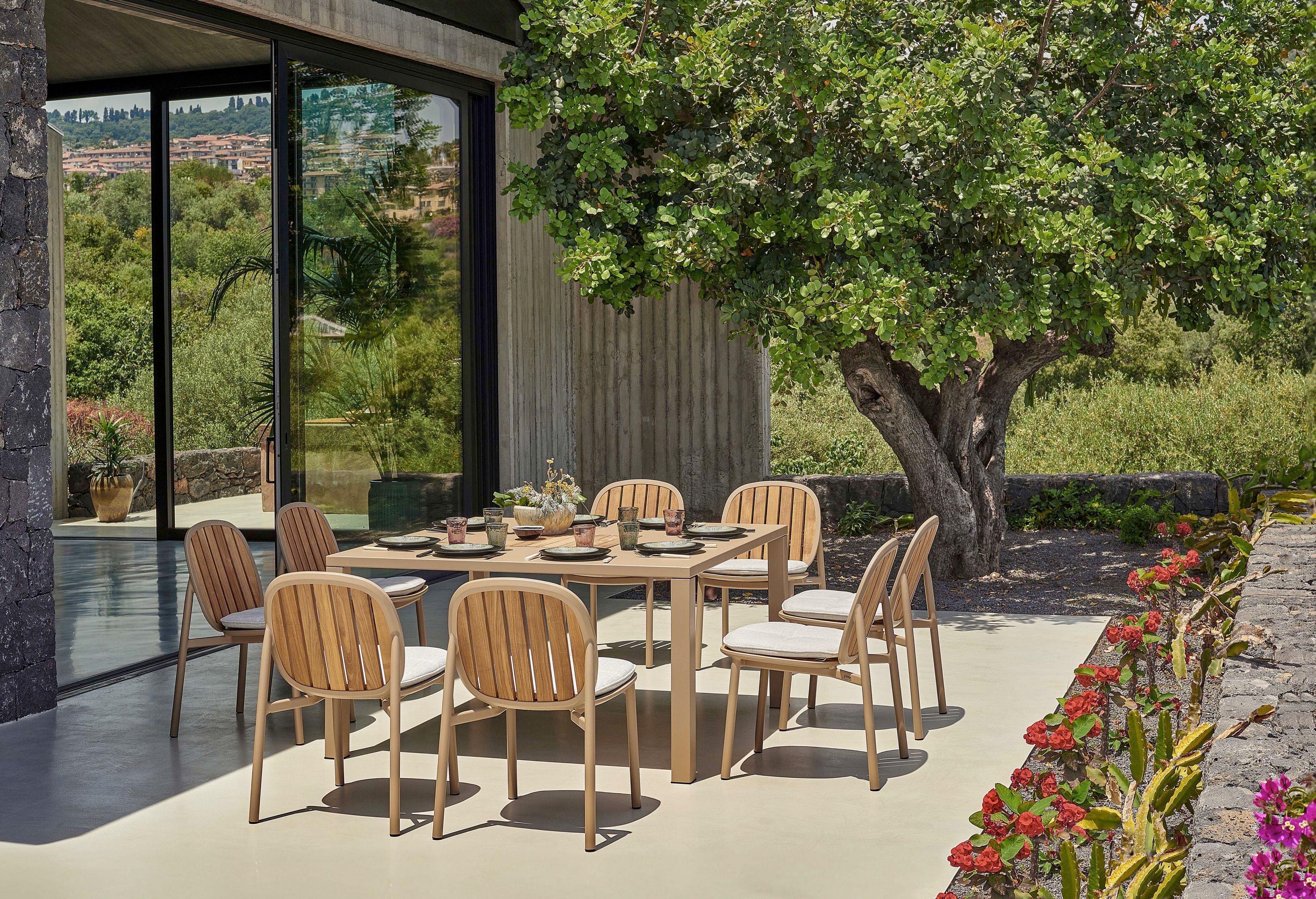 Стул для сада из тикового дерева emu Близнецы ARCH-00006446 - Вид №22