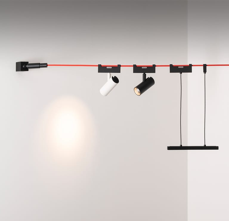 Металлическое освещение трека Artemide канатная дорога ARCH-00127604 - Вид №3