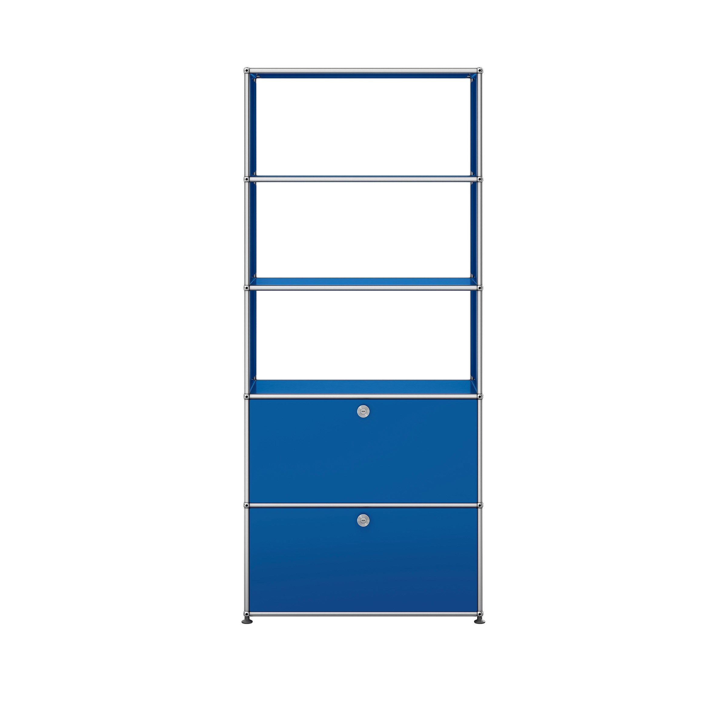 Модульный стальной книжный шкаф USM USM SELECTION ARCH-00010994 - Вид №3