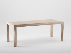 Прямоугольный стол из массива дерева