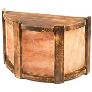 Абажур прямой Доктор Баня со вставками из гималайской соли