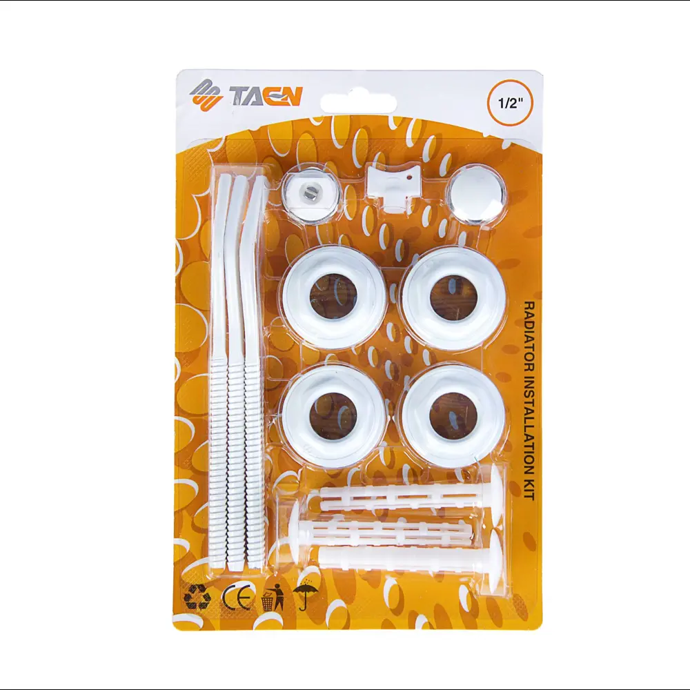 91022410 Комплект для подключения радиатора Taen 1"x1/2" с 3 кронштейнами STLM-0936810
