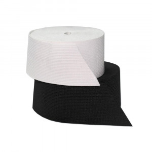 0020 Ч Лента эластичная 20 мм черный