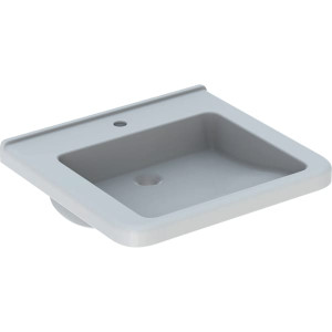 128662000 Раковина Geberit Renova Comfort Square, безбарьерная Geberit