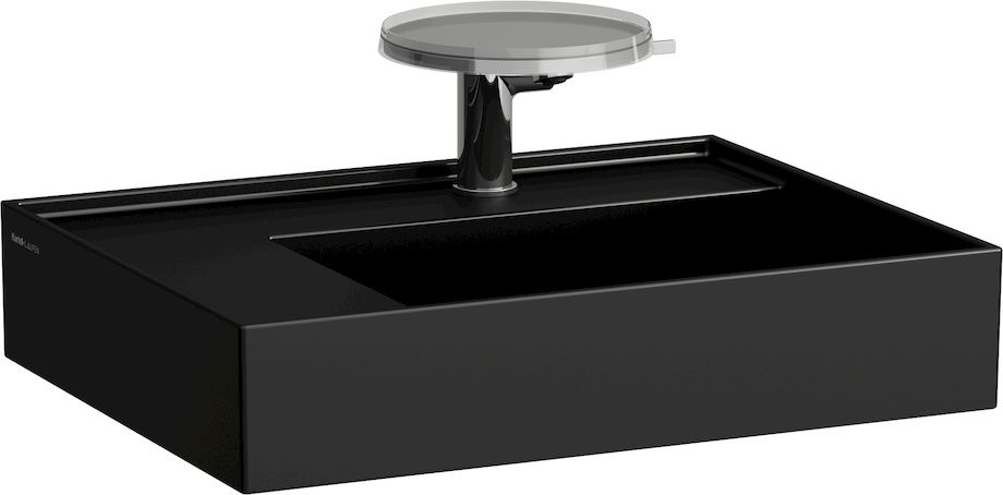 H8103354001121 Раковина с полочкой слева, со специальным скрытым сливом LAUFEN PRO - Вид №16