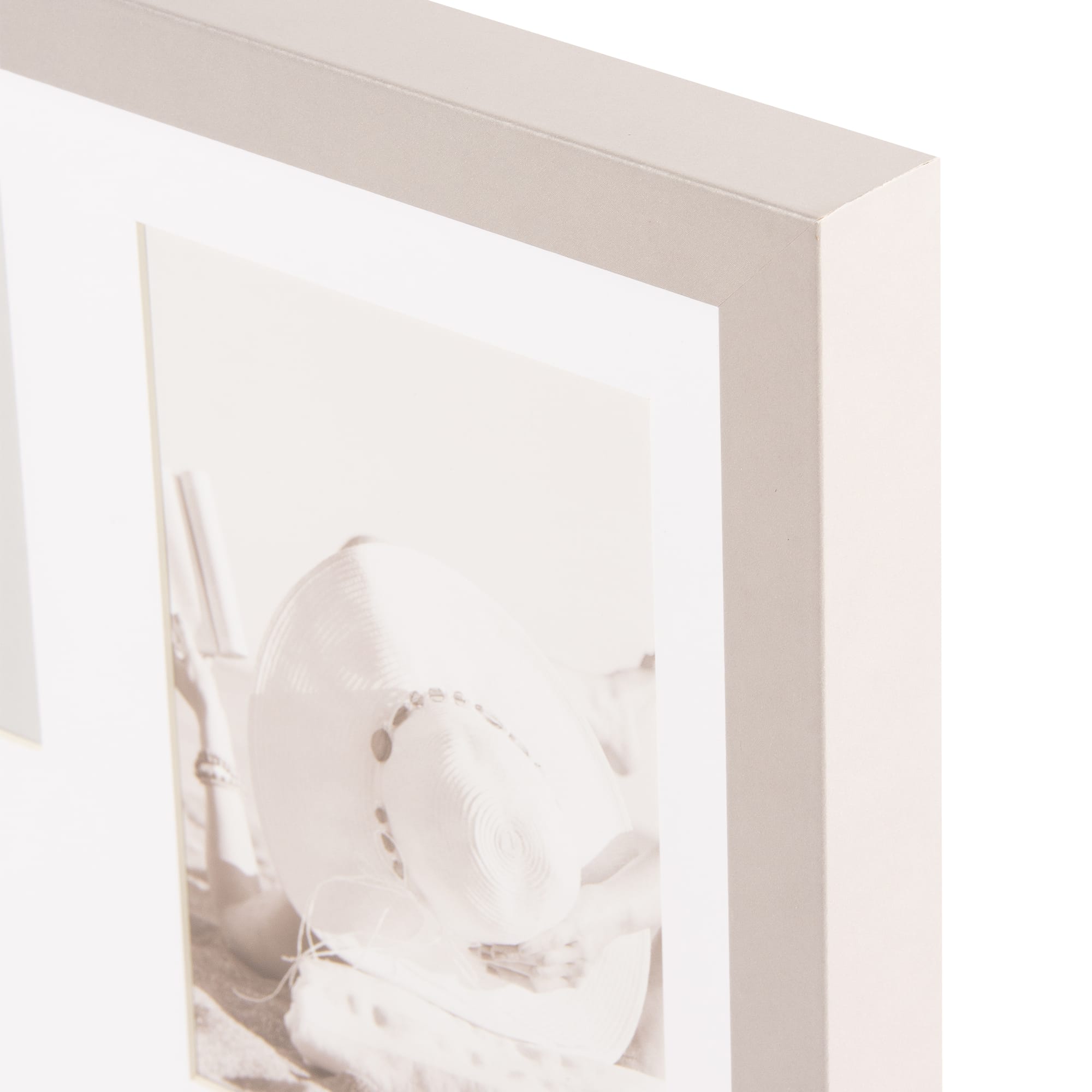 82459983 Рамка для 4-х фотографий 10х15 см цвет серый Santreyd  - Вид №1