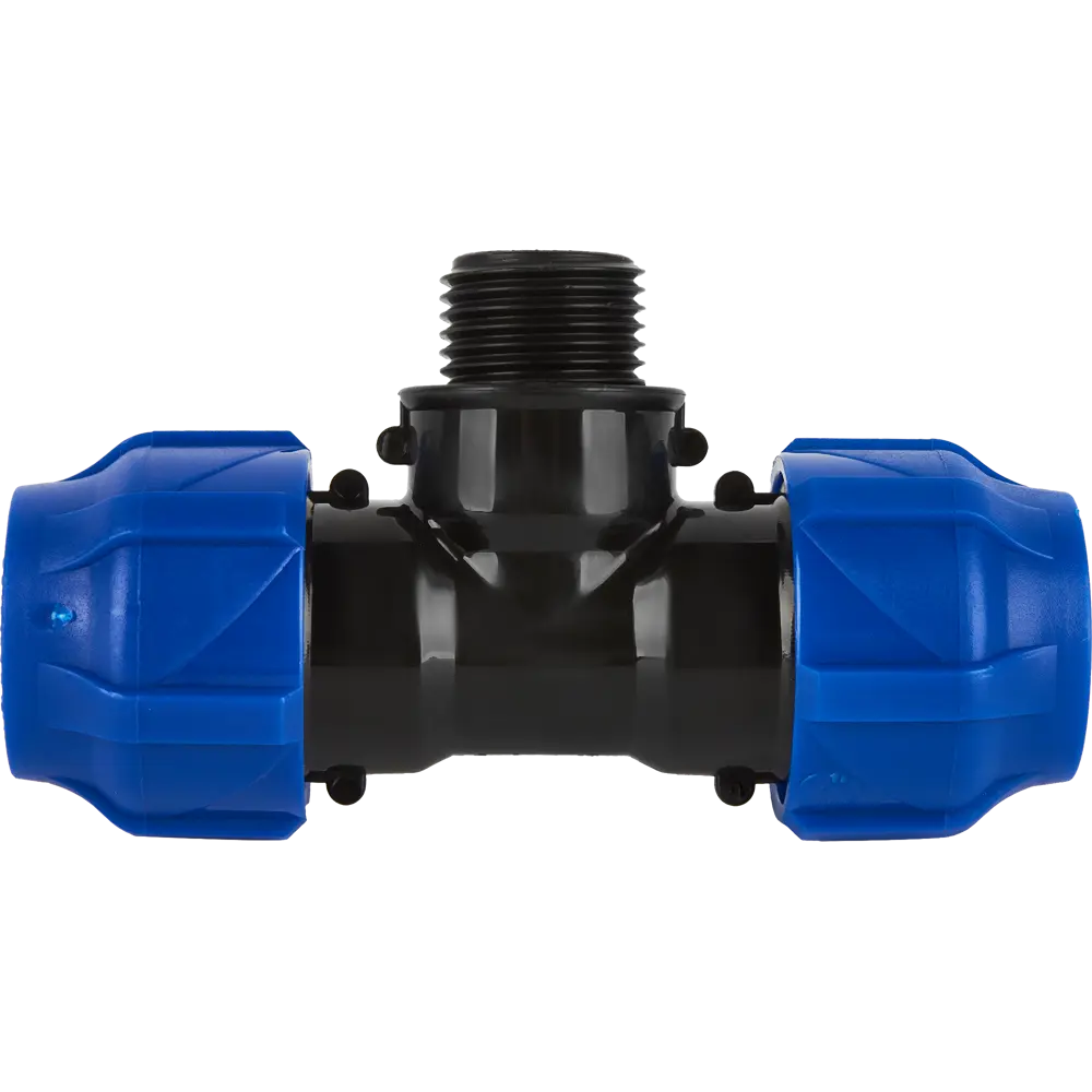 Тройник комбинированный ПНД Valfex 20x1/2"x20 мм НР 1210022001220 89106783 STLM-2165091  - Вид №1