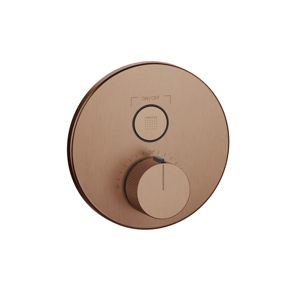 Смеситель для душа 38711 708 Gessi Hi-fi МЕДНЫЙ МАТОВЫЙ PVD 38711708