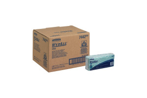 18846408 Протирочный материал WypAll X50 сложенные, зеленый 7442 Kimberly-Clark