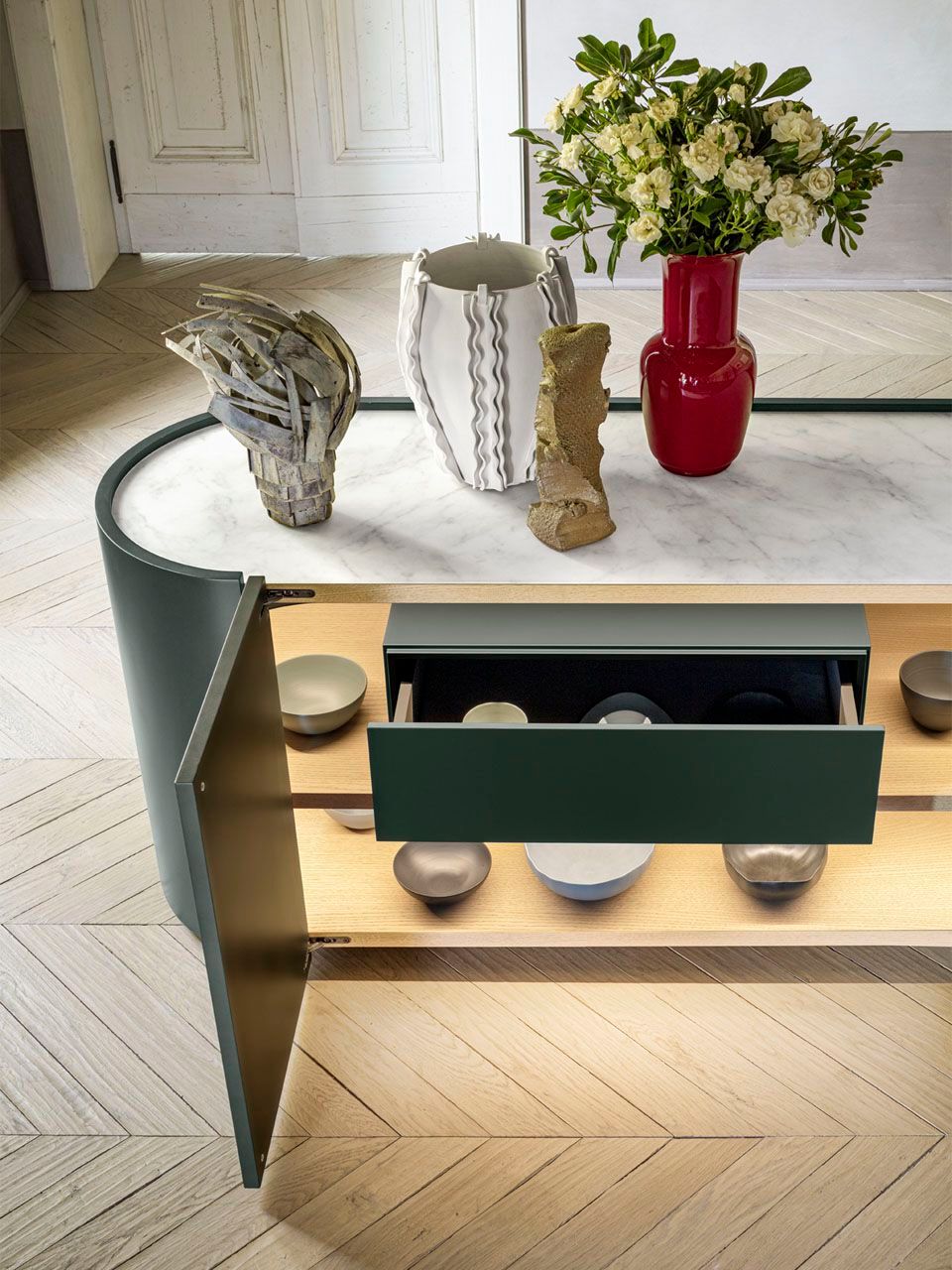 Деревянный шкаф с распашными дверями Pianca Дедал ARCH-00027647 - Вид №2