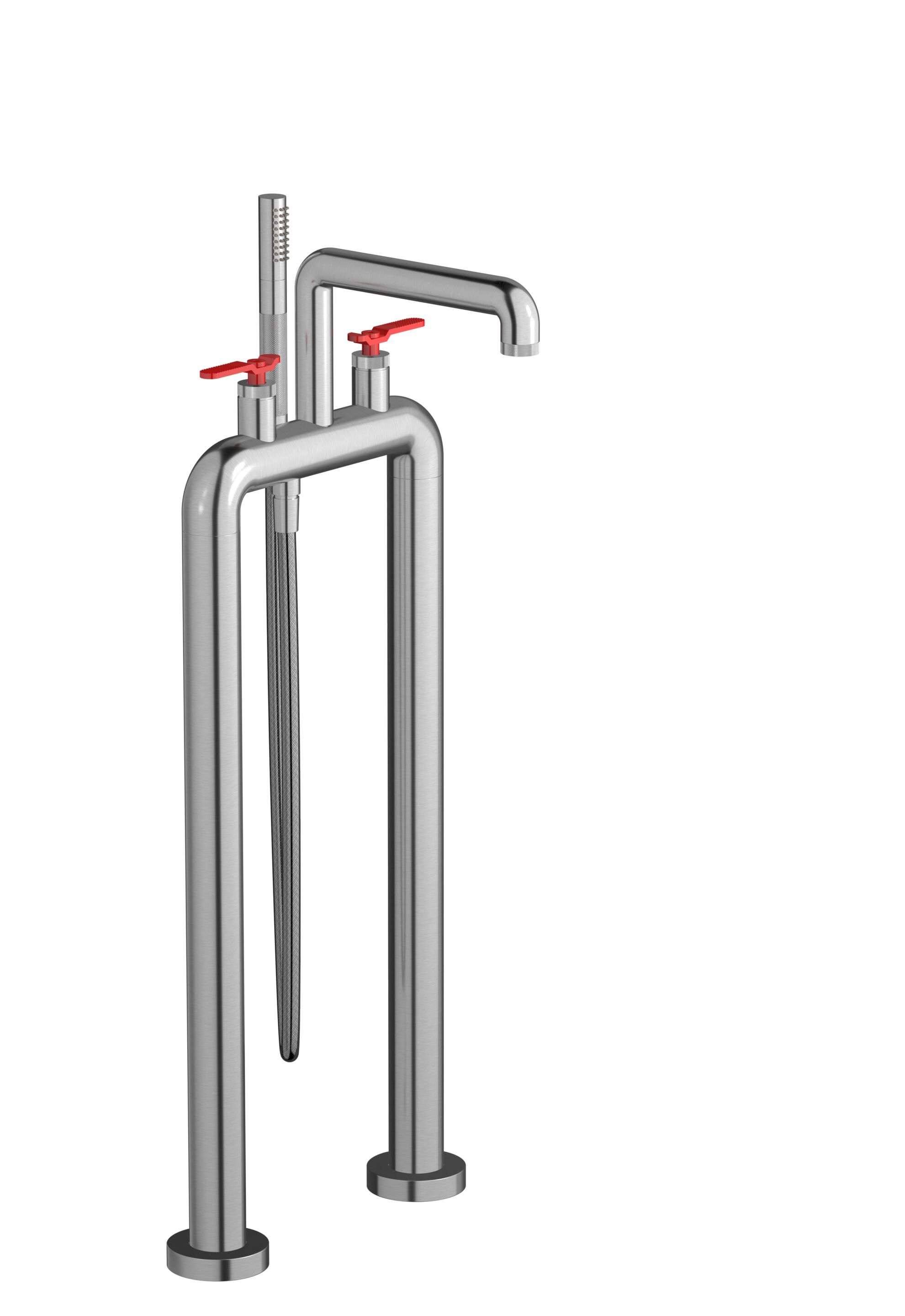 Напольный смеситель для ванны с ручным душем IB Bold ARCH-00116595 - Вид №25