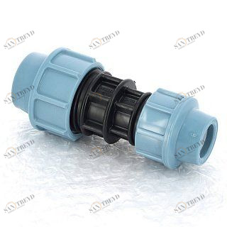 Муфта 40 х 25 обжим для труб ПНД UNIDELTA 1002040025