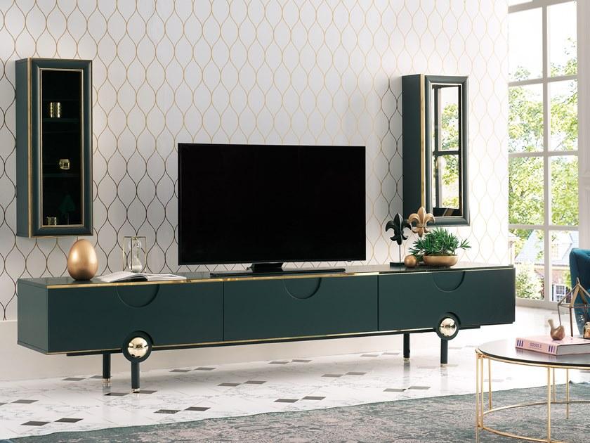 Enza Home Стеновая система из лакированной мдф Ottavia sun-id-1485084 - Вид №1