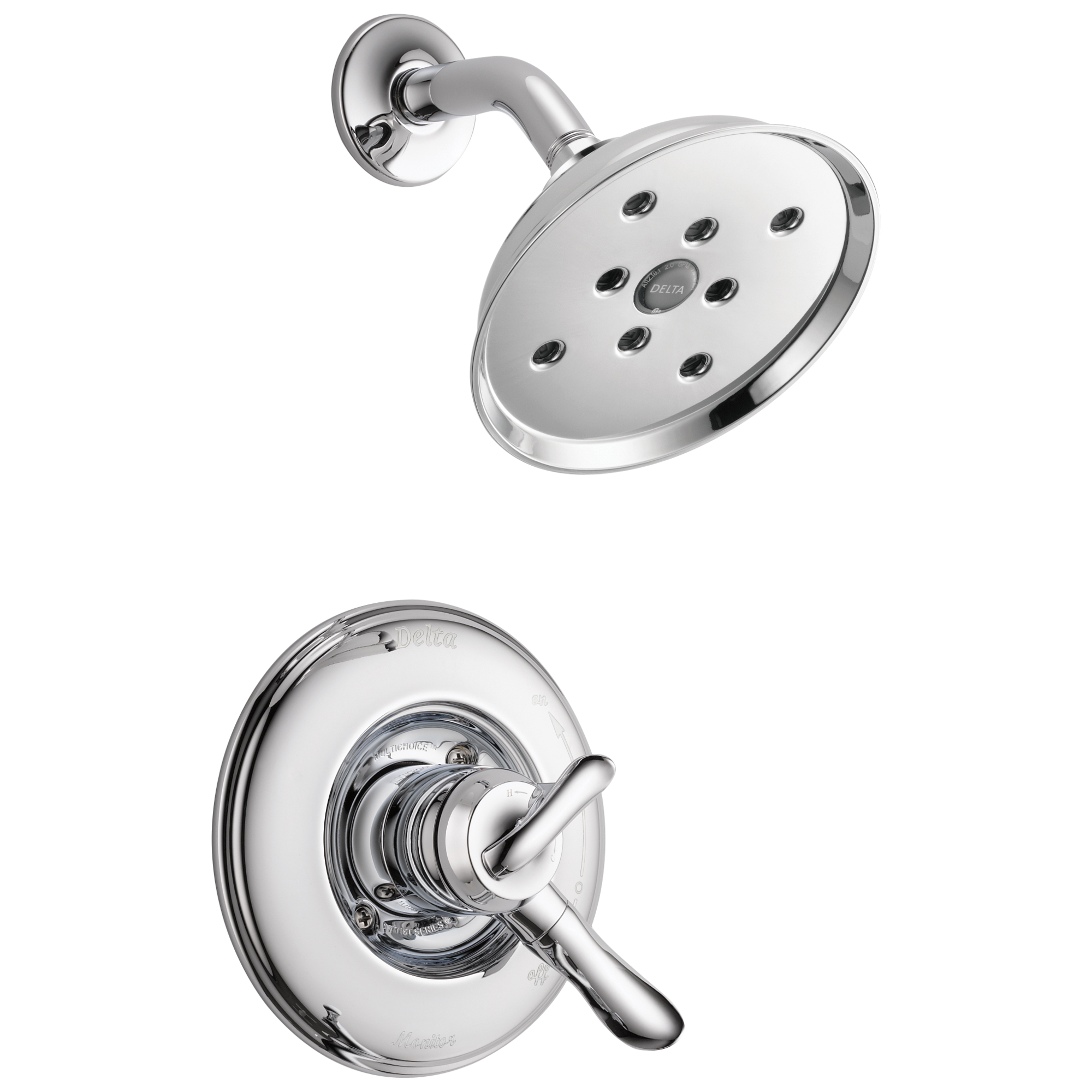 T17294 Накладка для душа Monitor® 17 серии H2Okinetic® Delta Faucet Linden Хром 