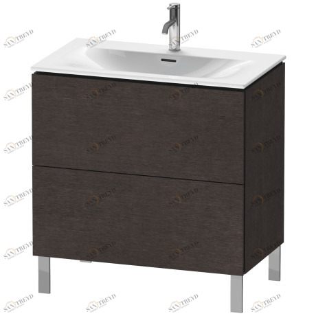 LC659707272 Тумбочка напольная L-Cube #LC6597 820 x 481 мм Дуб брашированный, натуральный шпон Duravit