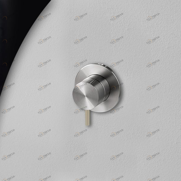 Девиатор двухрежимный матовая сталь с бежевой ручкой Toki Radomonte TKI10SCIL28