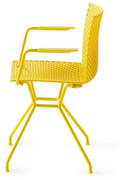 GABER Кресло на козлах с подлокотниками из технополимера Fuller sun-id-1378886 - Вид №4