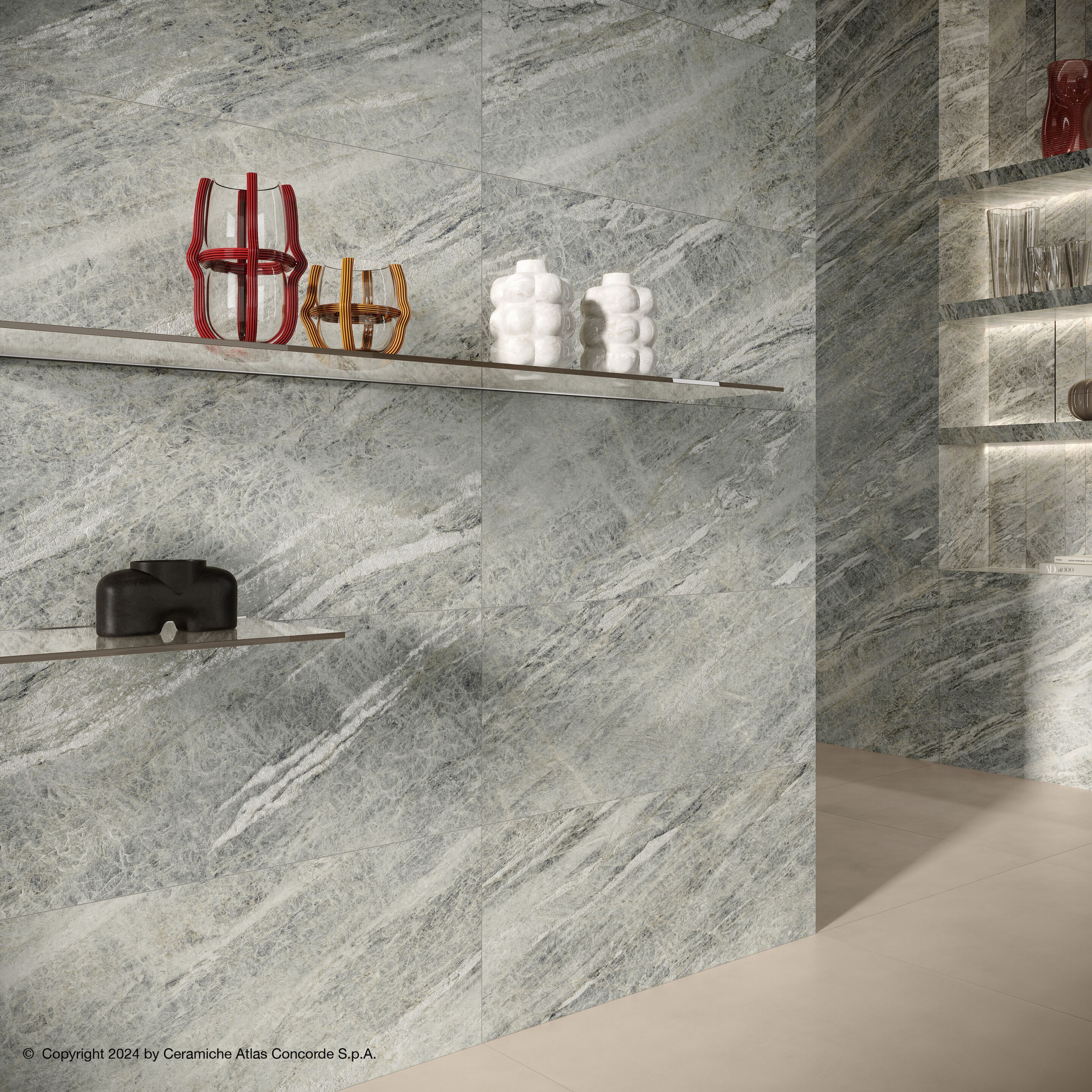 Керамогранит с мраморным эффектом Atlas Concorde Marvel Diva ARCH-00066015 - Вид №2