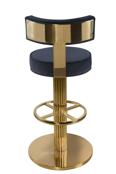 MTIJL004 Барный стул в стиле ар-деко ijlbrown  - Вид №1