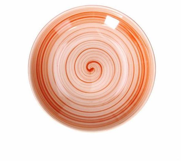 Тарелка Coupe Giotto Red 26 см Tognana CP001261053